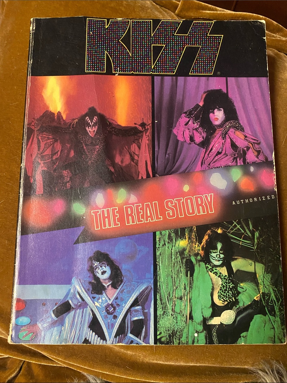 1980 Vintage softcover book KISS: The Real Story,